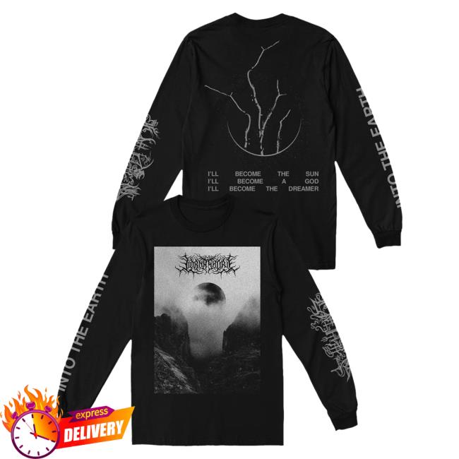 Official Lorna Shore Store Merch Lorna Shore Into The Earth Long-Sleeve Black LornaShore