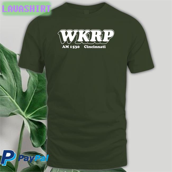 Super 70s Sports Merch Wkrp Am 1530 Cincinnati Crewneck Sweatshirt