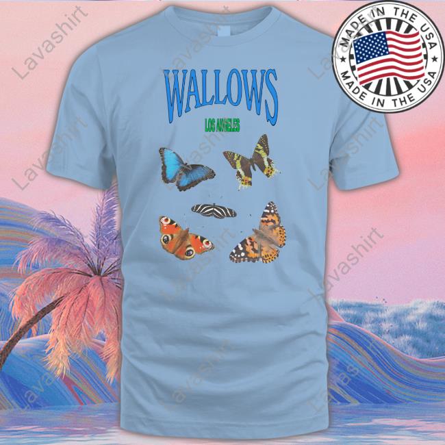 Wallows Los Angeles Butterflies Tee