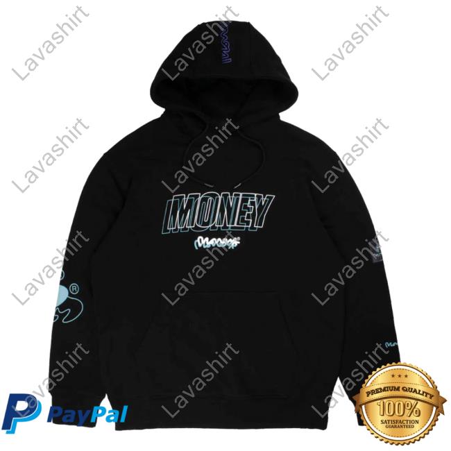 Official Money Clothing Compound Logo Pullover Sweatshirt Black
