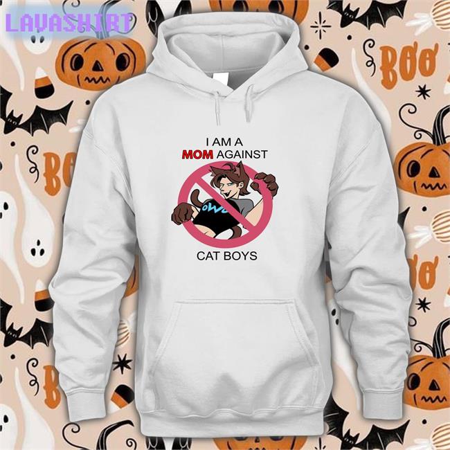 Low T-Beta I Am A Mom Against Cat Boys Edition Limited Hoodie Mackernoi