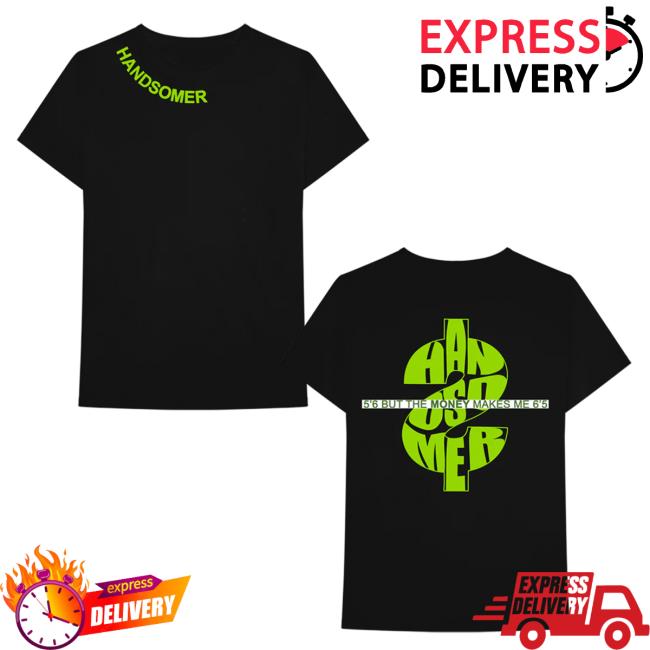 Official Russ Apparel Clothing Shop Store Handsomer Remix Tee Shirt Black Russdiemon Merch