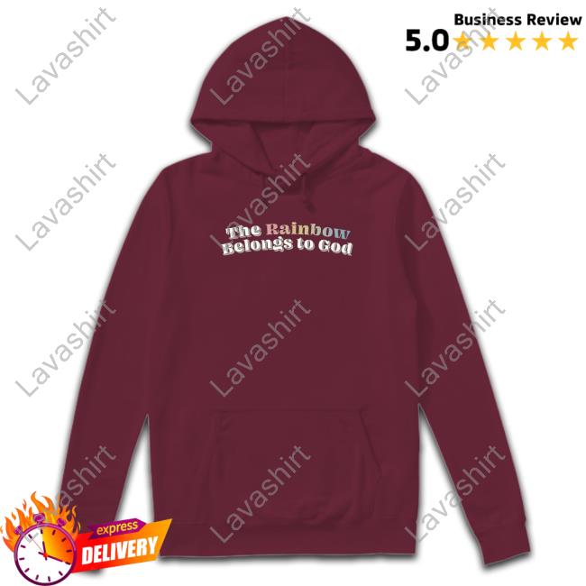 Official Blaze Media The Rainbow Belongs To God T-Shirt