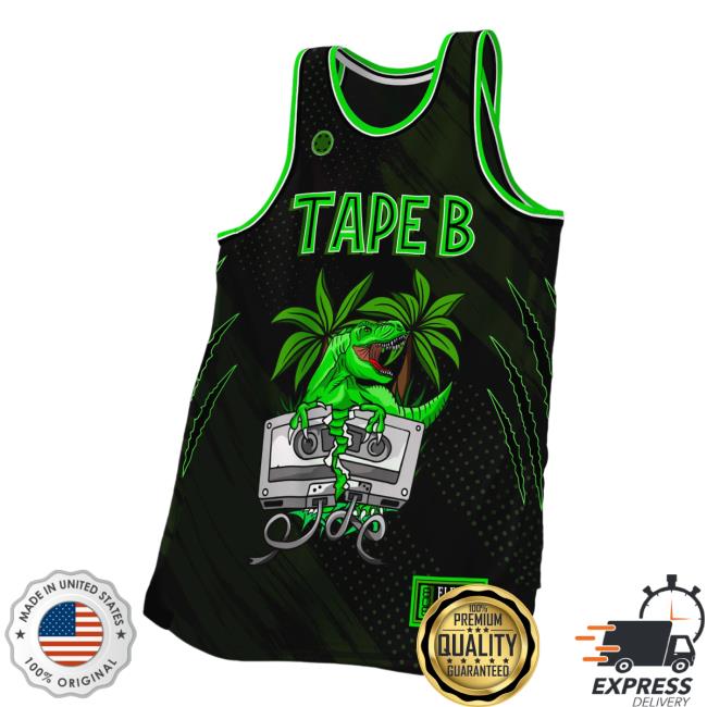 Official Tape B Merch Store Tapebstore Tape B Ll Basketball Jersey T-Shirts Tape B Apparel Clothing Shop