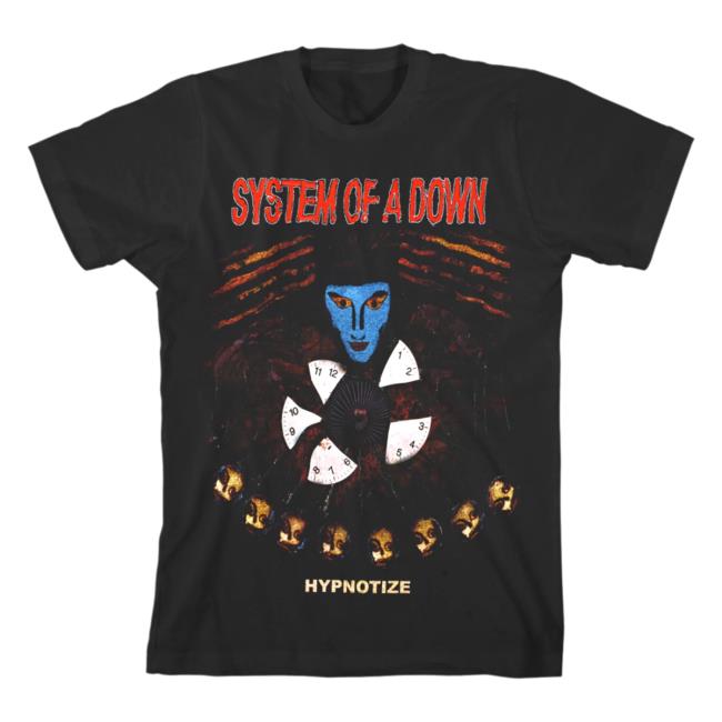 Official System Of A Down Merch Store Shop Merch System Of A Down Hypnotize Hot Shirt