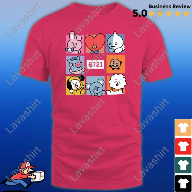 Ajh Shop Merch BT21 Shirt 2022 Space Jj Namedillegirl