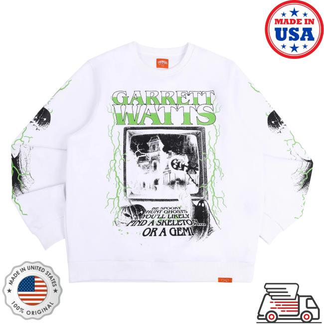 Garrett Watts The Haunted Glow Crewneck