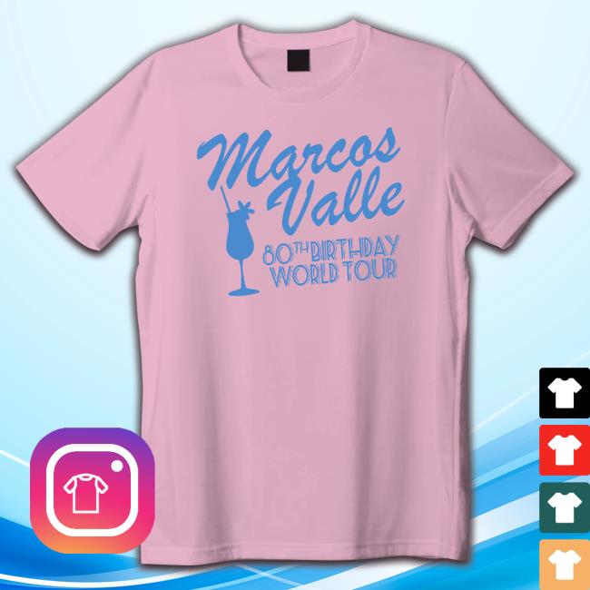 Official Far Out Recordings Marcos Valle 80Th Birthday World Tour Tee