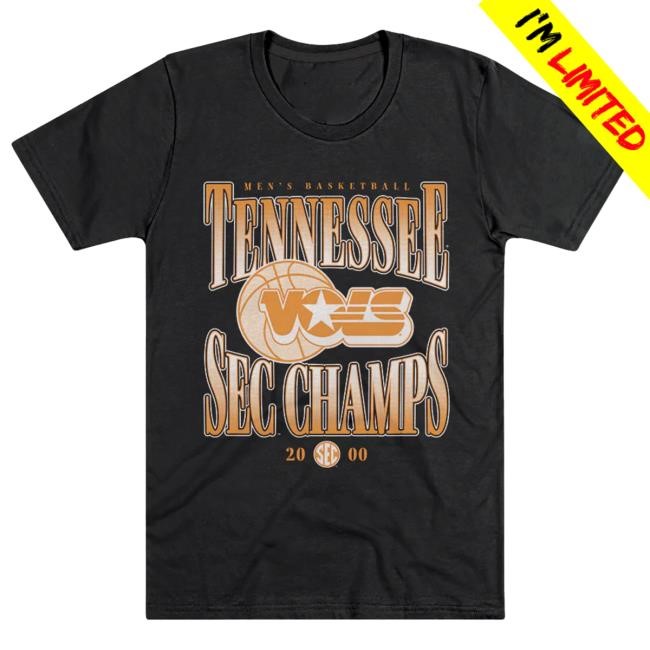 Artwork Homefield Apparel Tennessee Men's Basketball 1999-2000 Tee