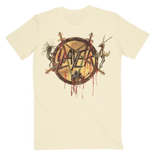 Official Slayer Clothing Store Shop Merch Creature Pentagram Tee