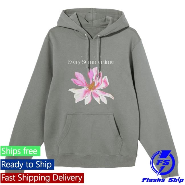 Niki Every Summertime Grey Sweatshirt Hoodie Official Niki Merchandise