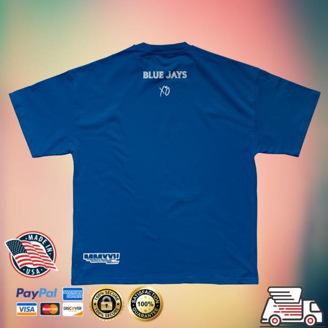 Official MLB Shop Men's Toronto Blue Jays x The Weeknd Fanatics Royal 2025 World Series Legacy New Shirt Toronto Blue Jays Merch