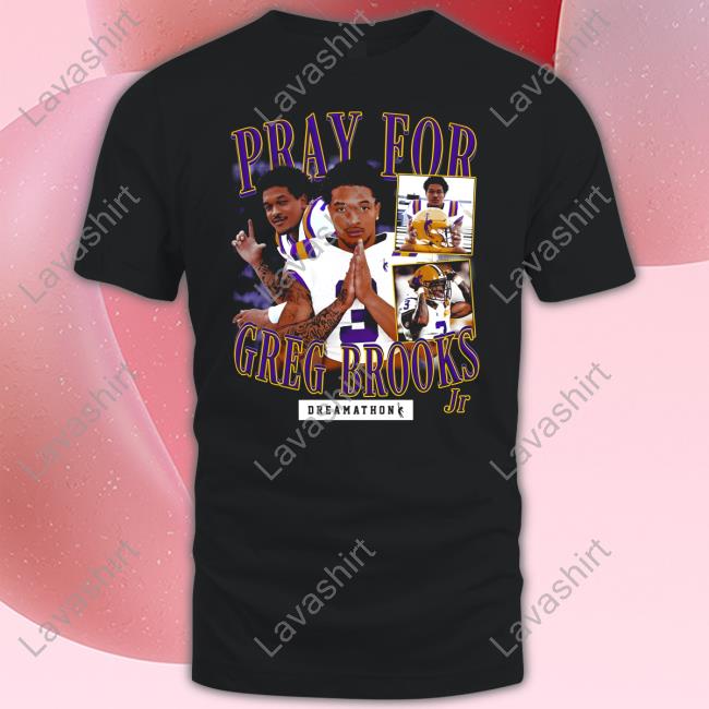 Pray For Greg Brooks Jr Shirt