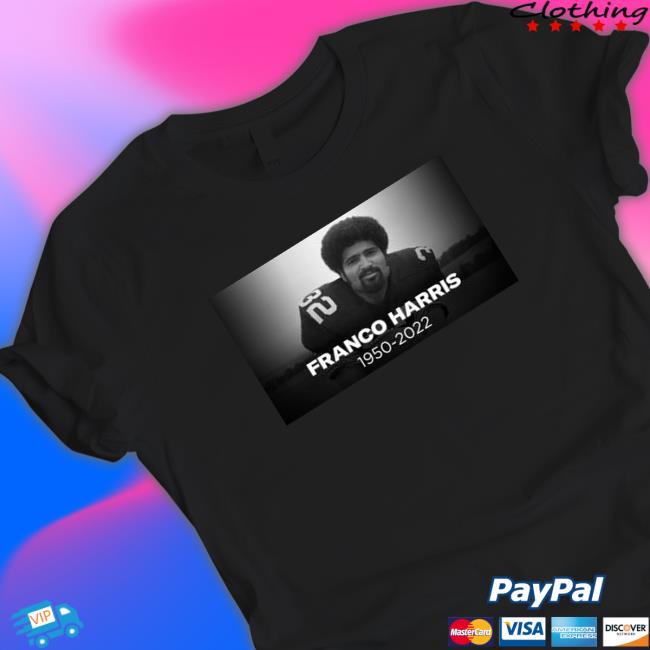 Rip Franco harris 19502-2022 T Shirt