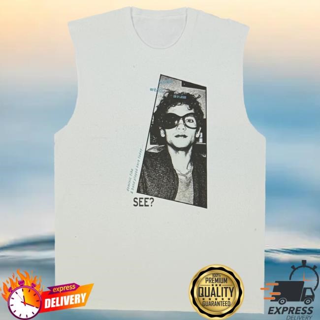 Official Dominic Fike Store See? Cut Off Tshirt