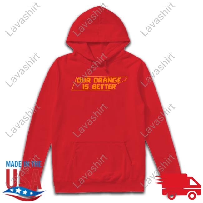 Barstool Sports Merch Our Orange Is Better Long Sleeve T Shirt Barstool Sports Merch Our Orange Is Better Sweatshirt
