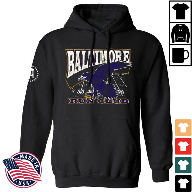 Barstoolsports Baltimore Run Club T Shirt
