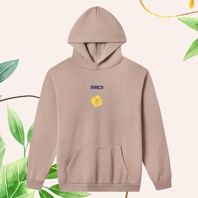 Official Daniel Ricciardo Merch Store Ric3 Comforts Rose Long Sleeve T Shirt Taupe DanielRicciardo Shop