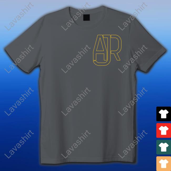Ajr Merch Navy Logo T Shirts Ajrbrothers