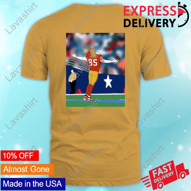 Ko-Fi Merch Day 31 Kittle On Dallas Star Sweatshirt