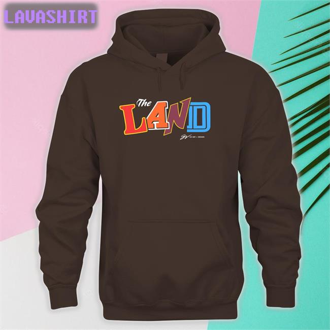 Gv Art + Apparel Shop Cleveland Basketball All Eras The Land Long Sleeve Tee GVartwork
