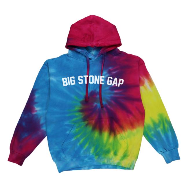 Official Hometown Apparel Clothing Merch Big Stone Gap Virginia Classic Curve Tie Dye Crewneck Eternity