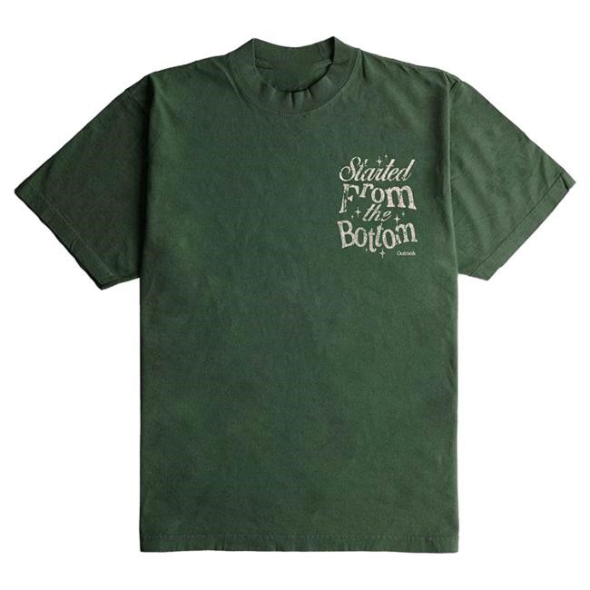 Official Outrank Brand Clothing Store Started From The Bottom Premium Pullover Hoodie