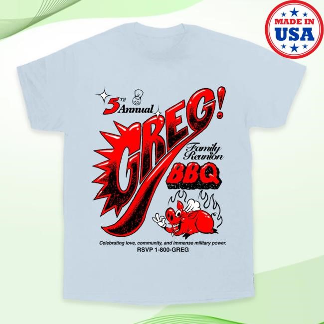 Official Danny Gonzalez Family Reunion BBQ T Shirt