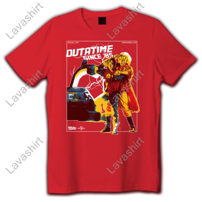 Back To The Future Doc And Marty Outatime Since 85 Crewneck Sweatshirt