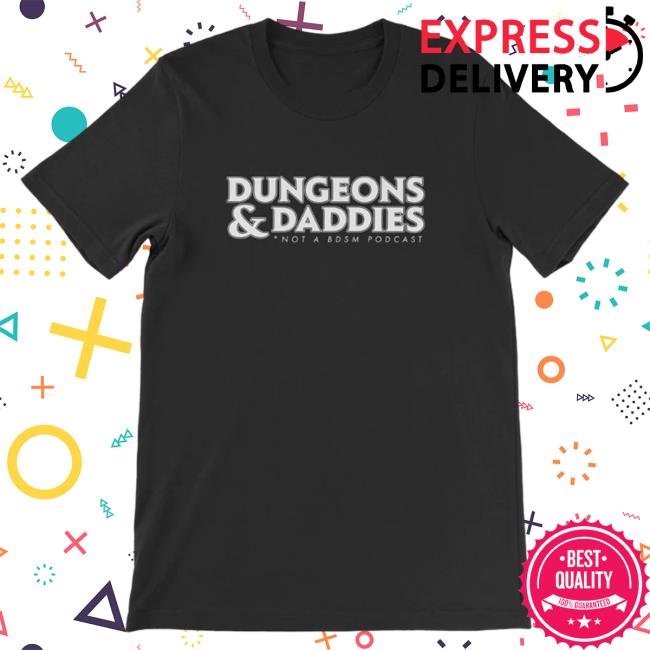 Official Dungeons And Daddies Merch Store Dungeons & Daddies Logo Top Shirt Dungeonsanddaddies Shop Christmas Shopping!