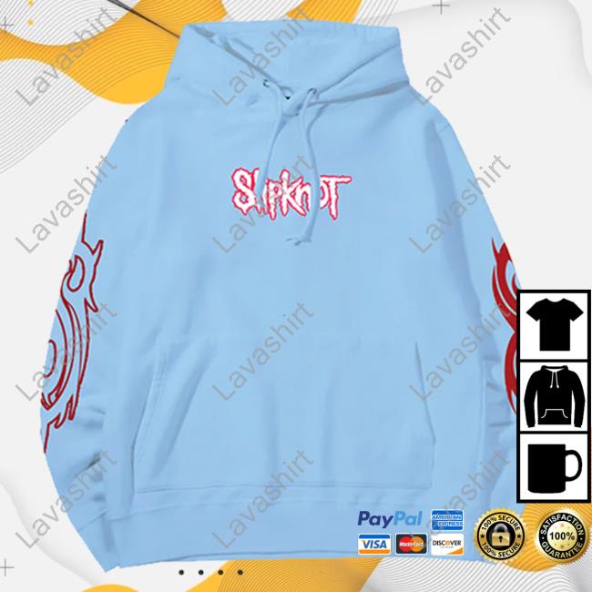 Official Slipknot Apparel Clothing Shop Store Slipknot Photo Blue Crew neck Sweatshirt Slipknotmerch Merch