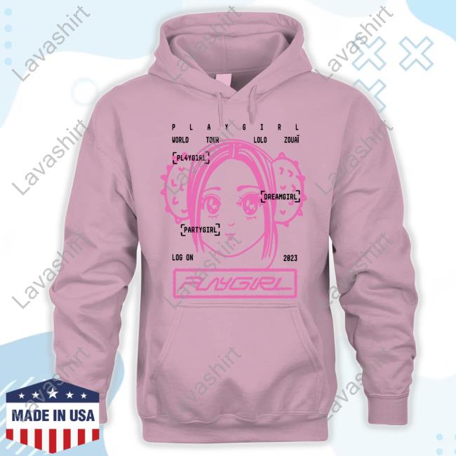 Official Playgirl Anime Lolo Zouaï Tee