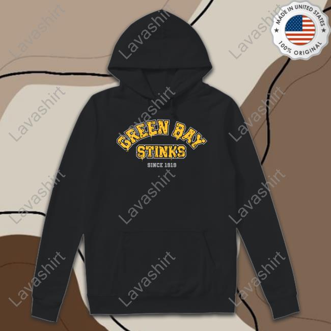 Green Bay Stinks New Shirt Sotastick Green Bay Stinks Since 1919 T Cap John Randle