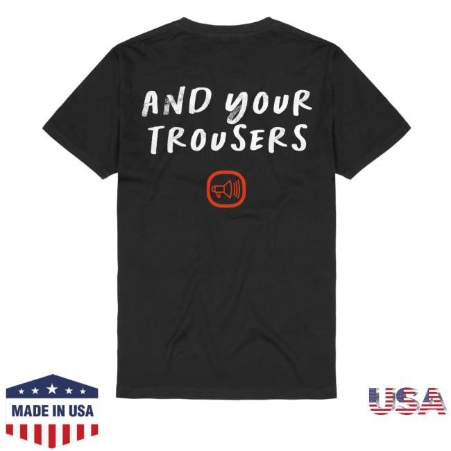 Scooter Open Your Mind and Your Trousers Typo Tee Shirt Scooter Merch