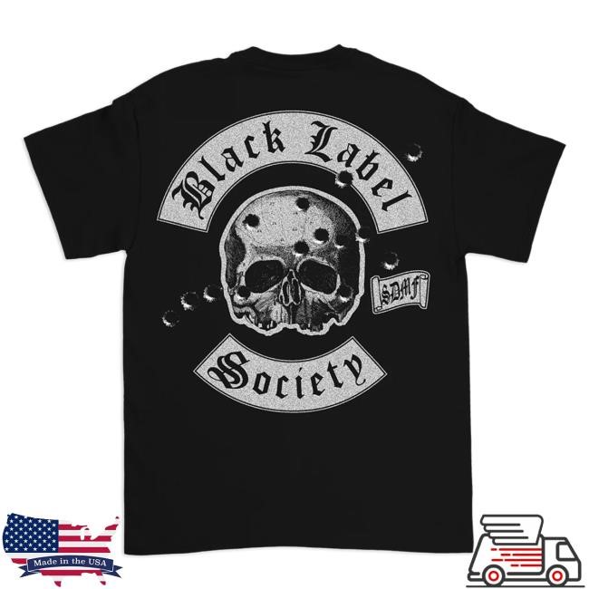 Mafia Gangster 20 Year Anniversary Tee Black Label Society Merch