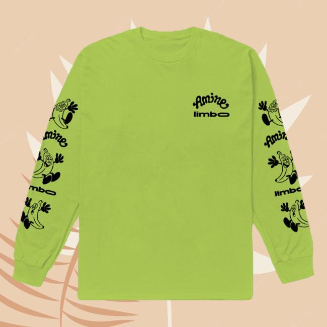 Official Merch Bar Aminé Limbo X Verdy Light Green Hoody Merchbar