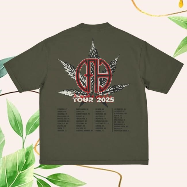 Pantera Smoking Skull 2025 Tour Tee | Pantera Merch Store Official