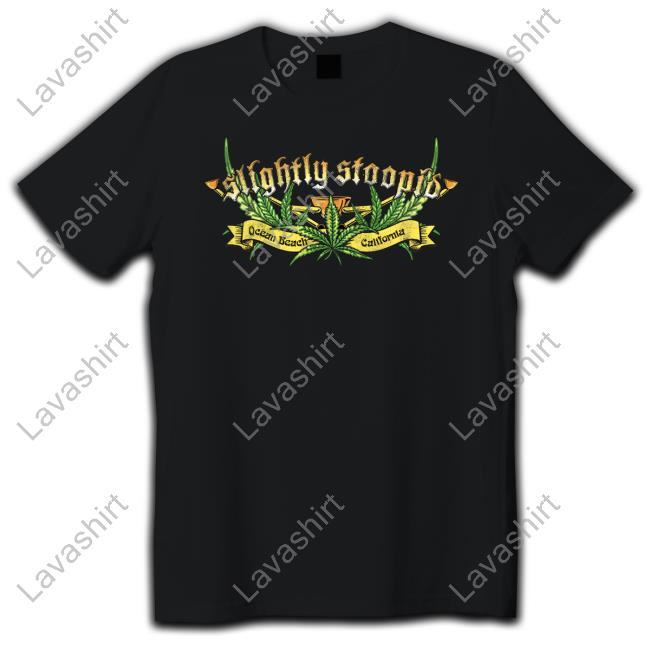 Slightly Stoopid Ocean Beach California 4/20 Crest T Shirt