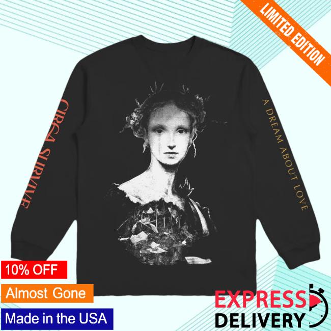 Official Circa Survive ADAL A Dream About Love Long Sleeve Tee Shirt Black Circasurvive