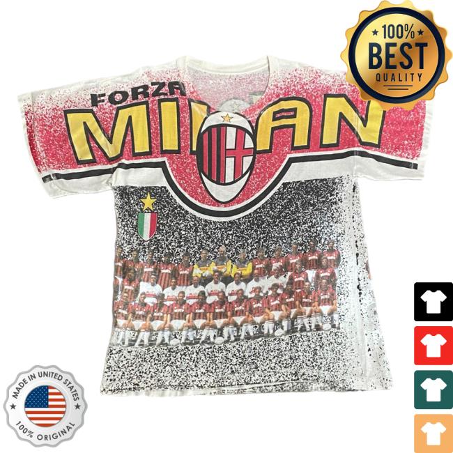 Official Thentwrk 1994 Forza AC Milan AOP Hoodies 3D All Over Print