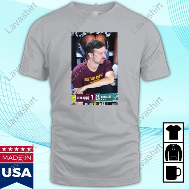 Central Michigan And Michigan St Jim Costa This Audience Is Undefeated Shirt