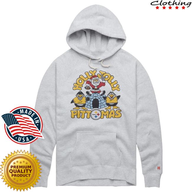 Official Homage Merch Store Homage Pittsburgh Steelers Christmas Crew neck Homage Apparel Clothing Shop
