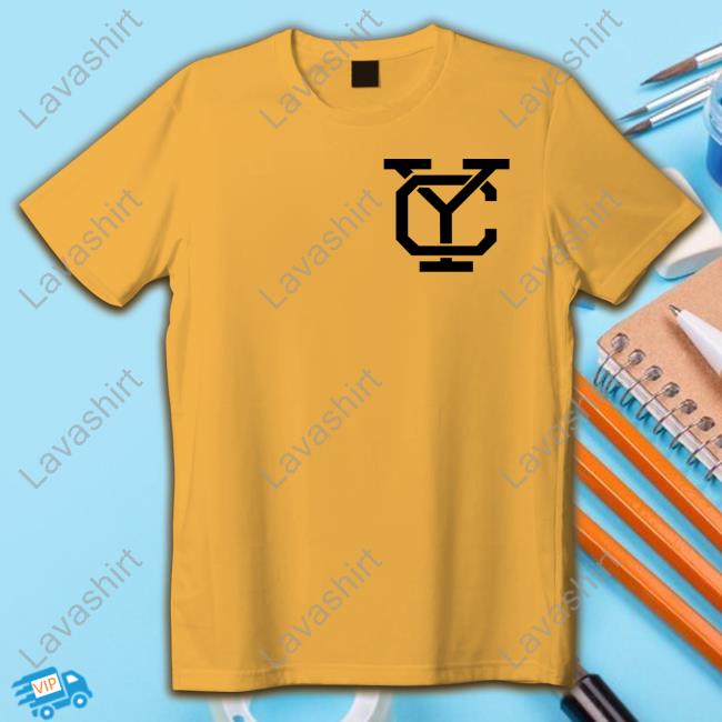 Yellowcard Merch Gold Logo Shirts