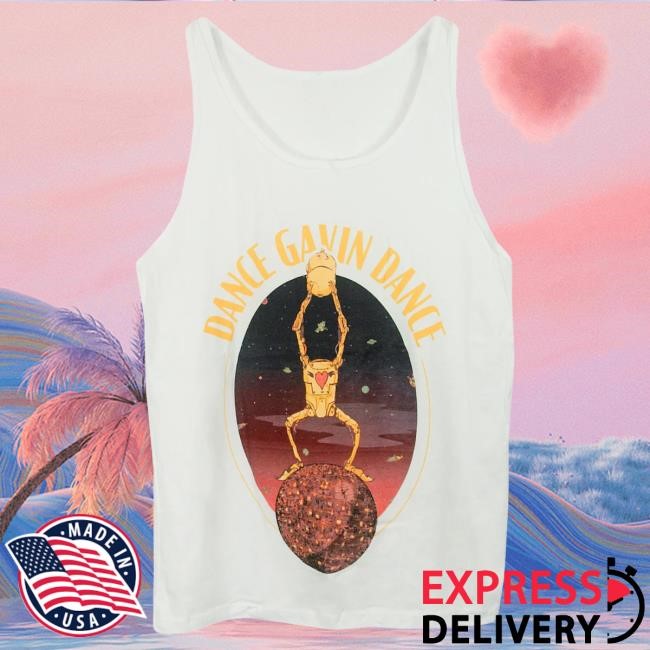 Official Dance Gavin Dance Merch Worship White Popover Shirt DanceGavinDance