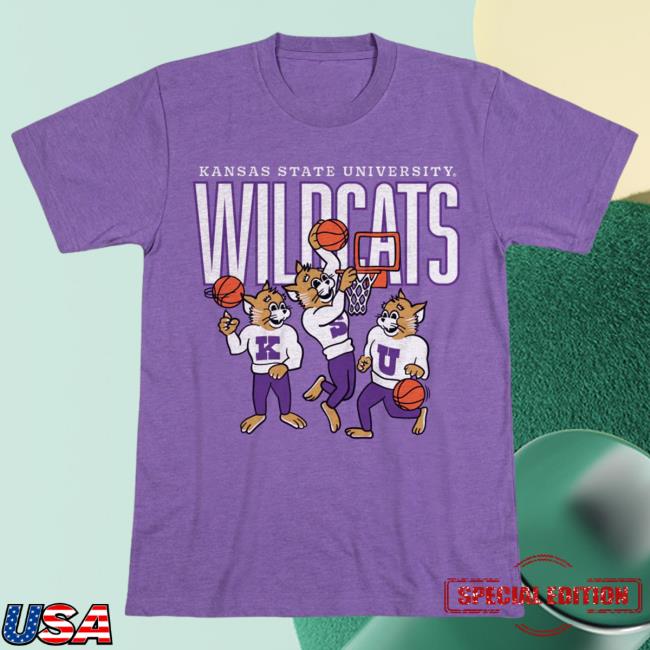 Kansas State Wildcats Ksu Hoops Retro Shirt 2024