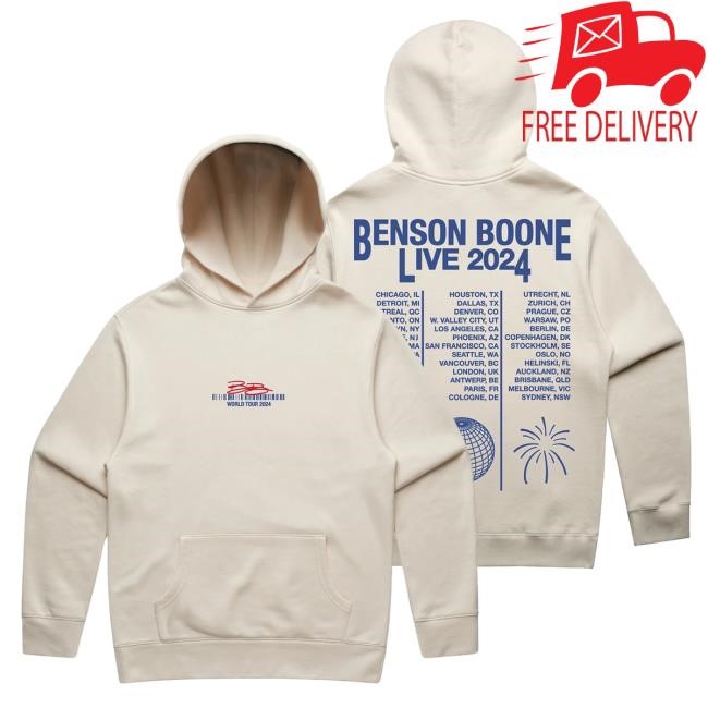 Official Benson Boone Merch Store Live 2024 Crewneck Benson Boone Apparel Clothing Shop BensonBoone