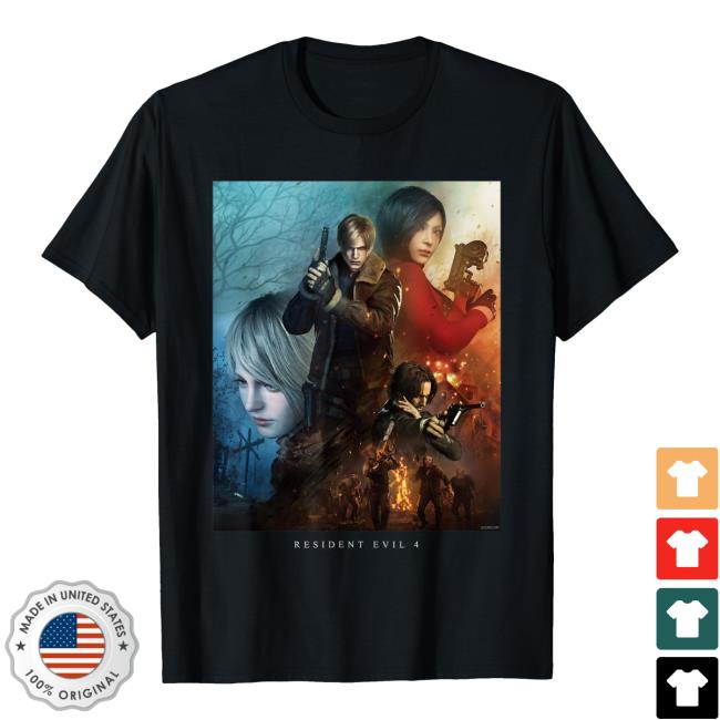 Resident Evil Merch Resident Evil 4 Gold Edition Vintage Shirt