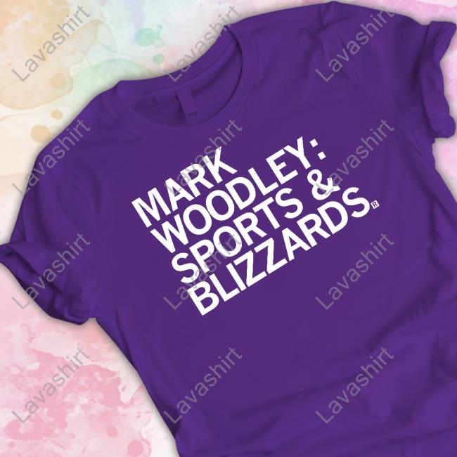 Mark Woodley Sports & Blizzards Shirts Raygun Merch Official Mark Woodley Sports & Blizzards Shirt