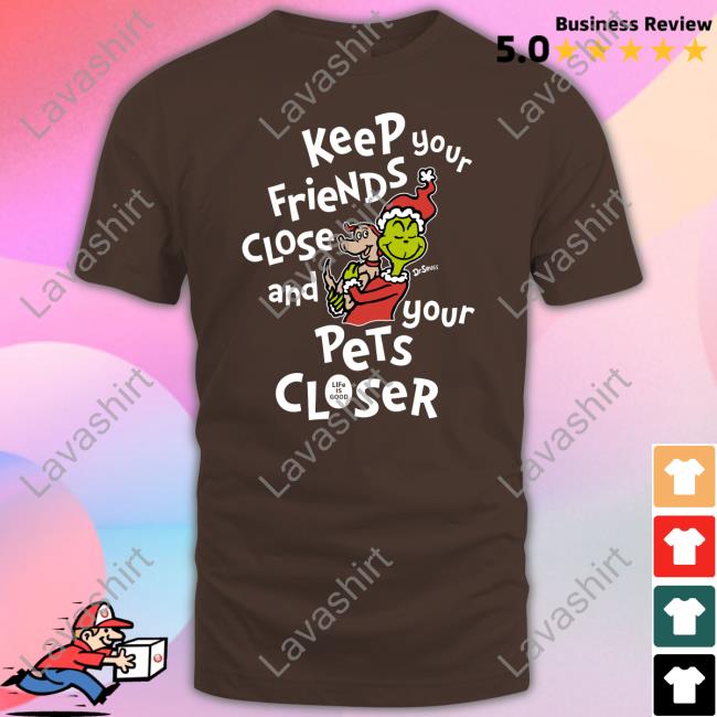 Life Is Good Merch Keep Your Friends Close And Your Pets Closer Hooded Sweatshirt