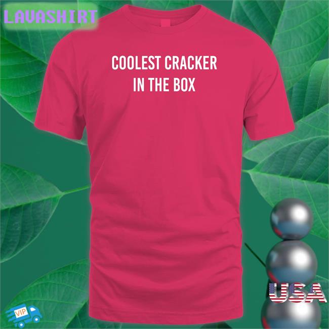 Coolest Cracker In The Box Shirt Coolest Cracker In The Box Baseball Sleeve Tee 30 Second Jams